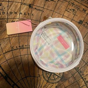 Stoney Clover Lane x Target mini round pouch white clear